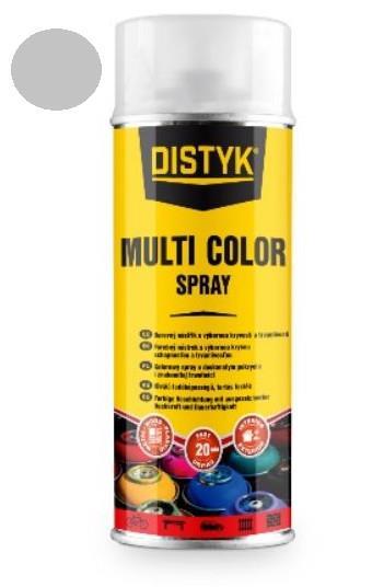 DISTYK multi color spray, srebrno siva 400 ml