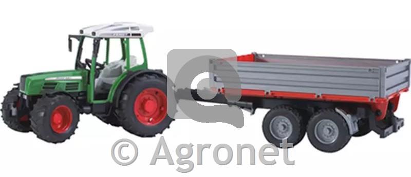 Traktor Fendt Farmer 209S s prikolico