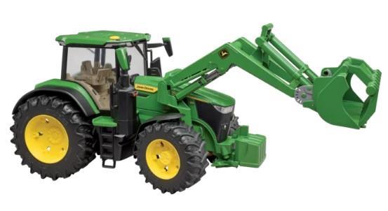 Traktor John Deere 7R 350 z nakladalcem