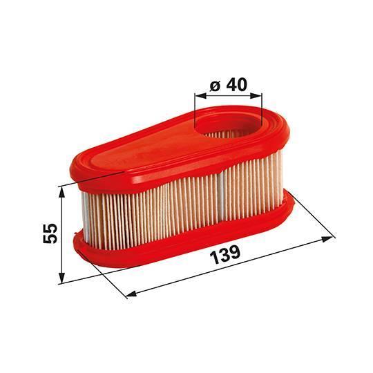 Filter zraka ovalni B&S