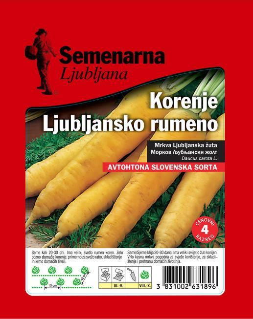 Korenje Ljubljansko 100g