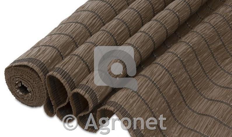 Balkonska ograja Raffia 3 x 1,2m, rjava