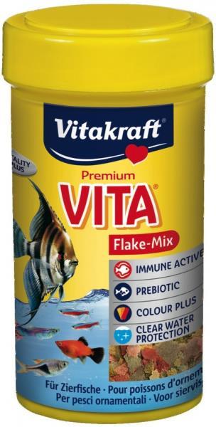 Hrana za ribe Vitakraft Color Flake-Mix 250ml