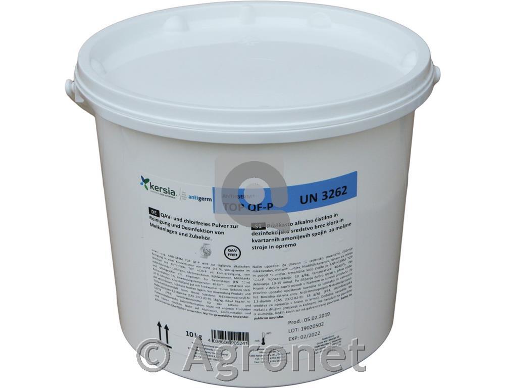 Alkalno čistilno ANTI-GERM TOP QF-P 10 KG