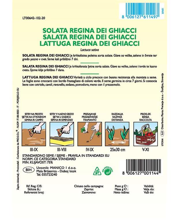 Solata Regina, 3 g