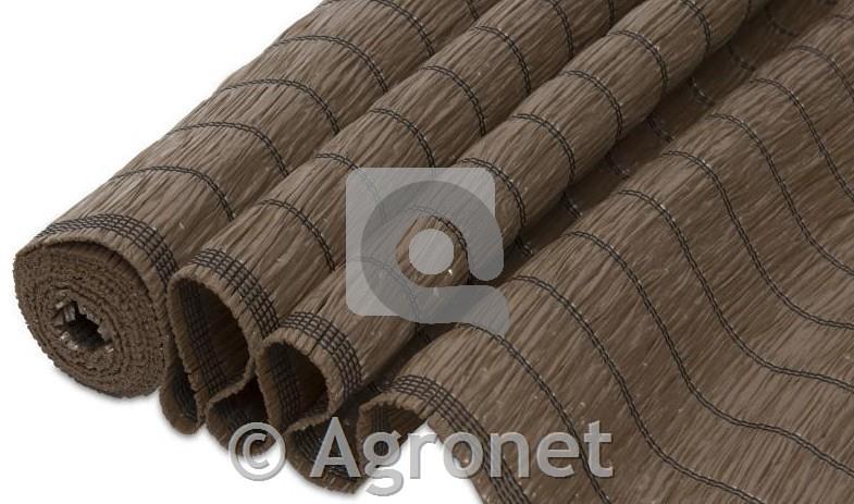 Balkonska ograja Raffia 3 x 1,2m, rjava